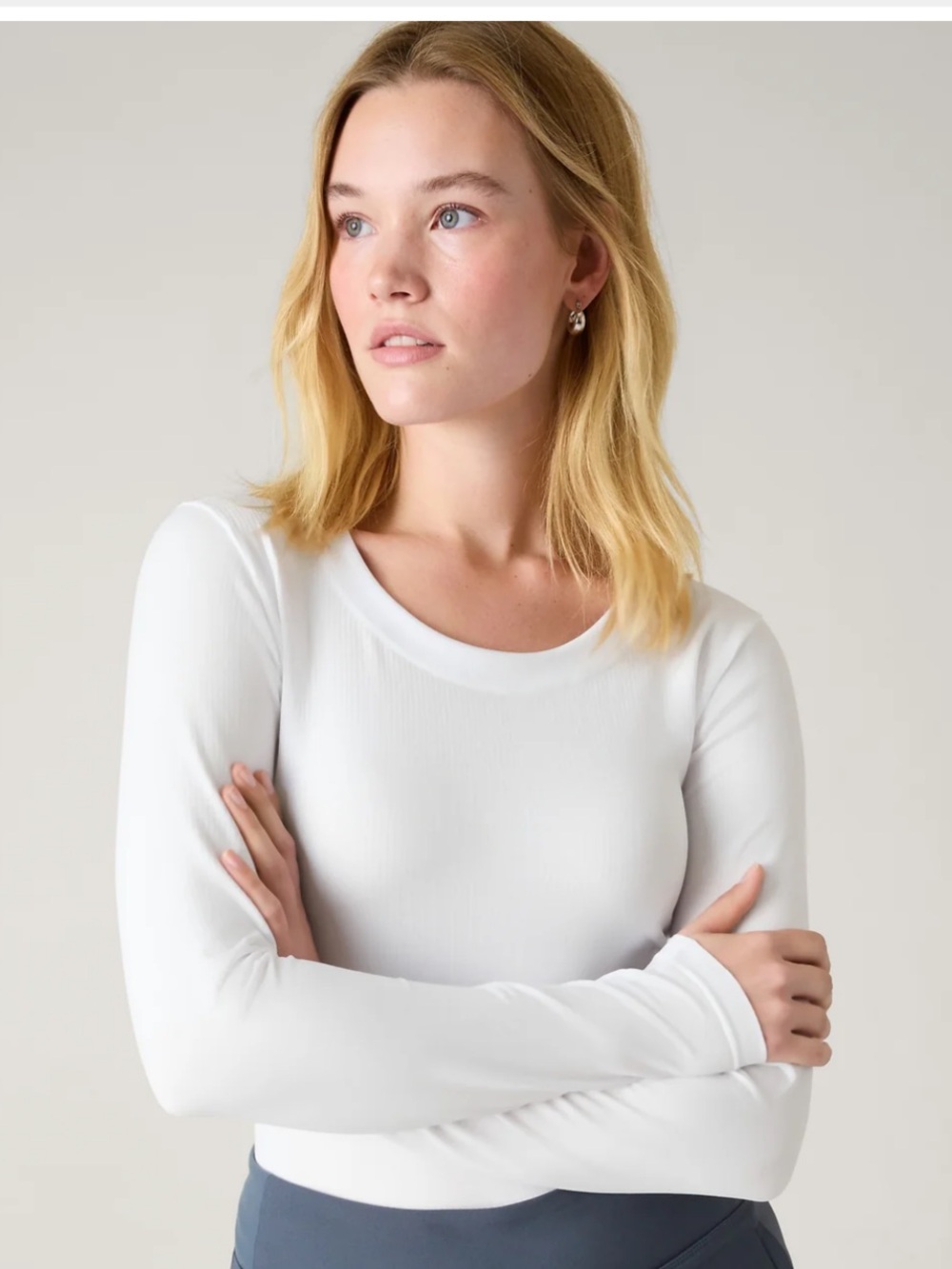 Athleta Renew Seamless Crewneck Top